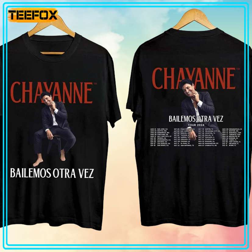 Chayanne - Bailemos Otra Vez Tour 2024 Unisex T-Shirt