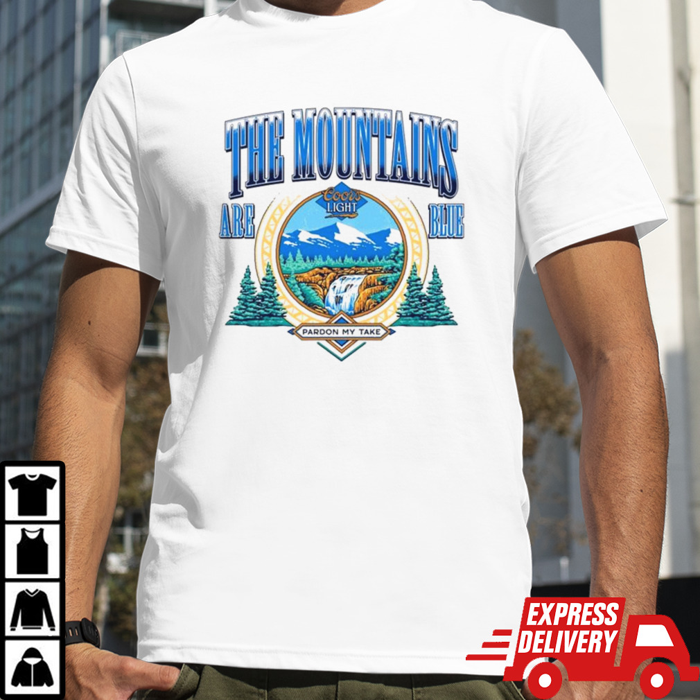 Coors X Pmt The Mountains Are Blue T-shirt