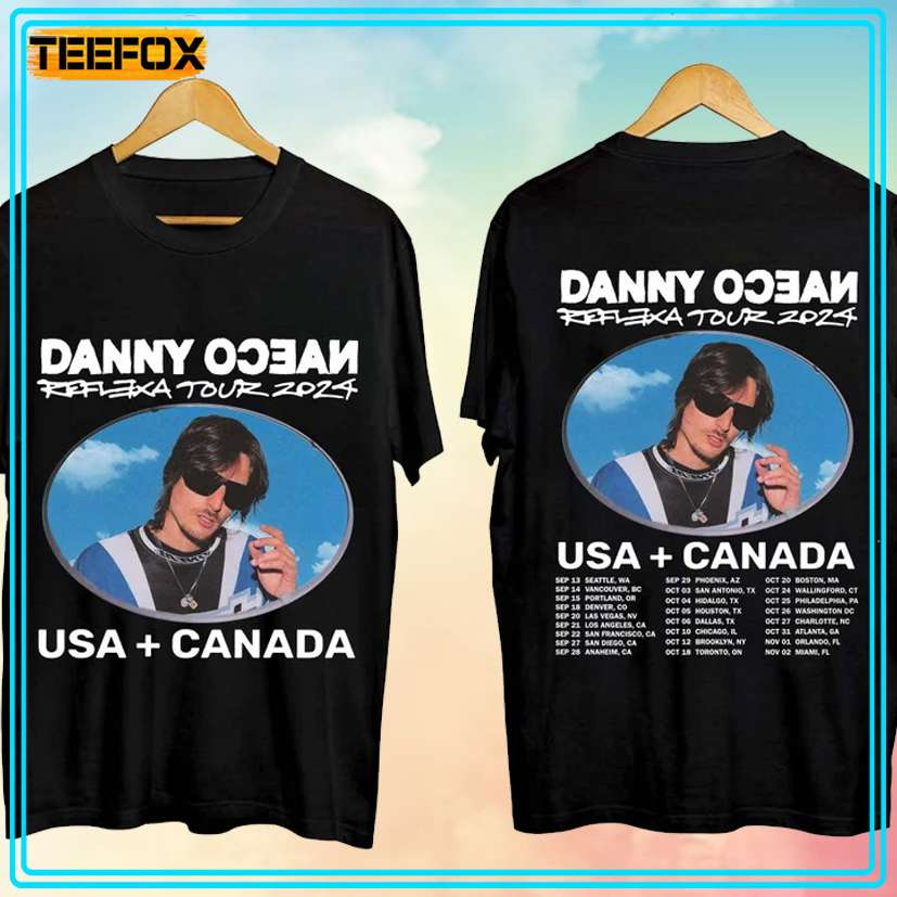 Danny Ocean Reflexa Tour 2024 Music T-Shirt