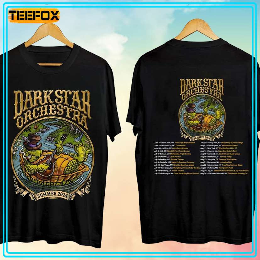 Dark Star Orchestra Summer Tour 2024 Music T-Shirt