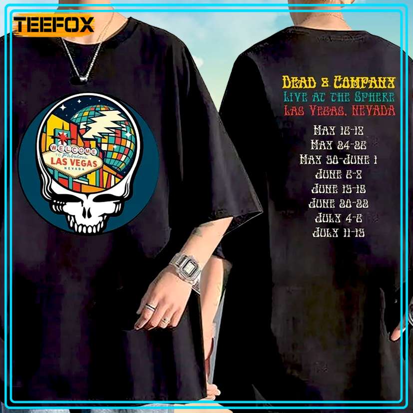 Dead And Company Dead Forever Live at The Sphere Las Vegas Tour 2024 T-Shirt