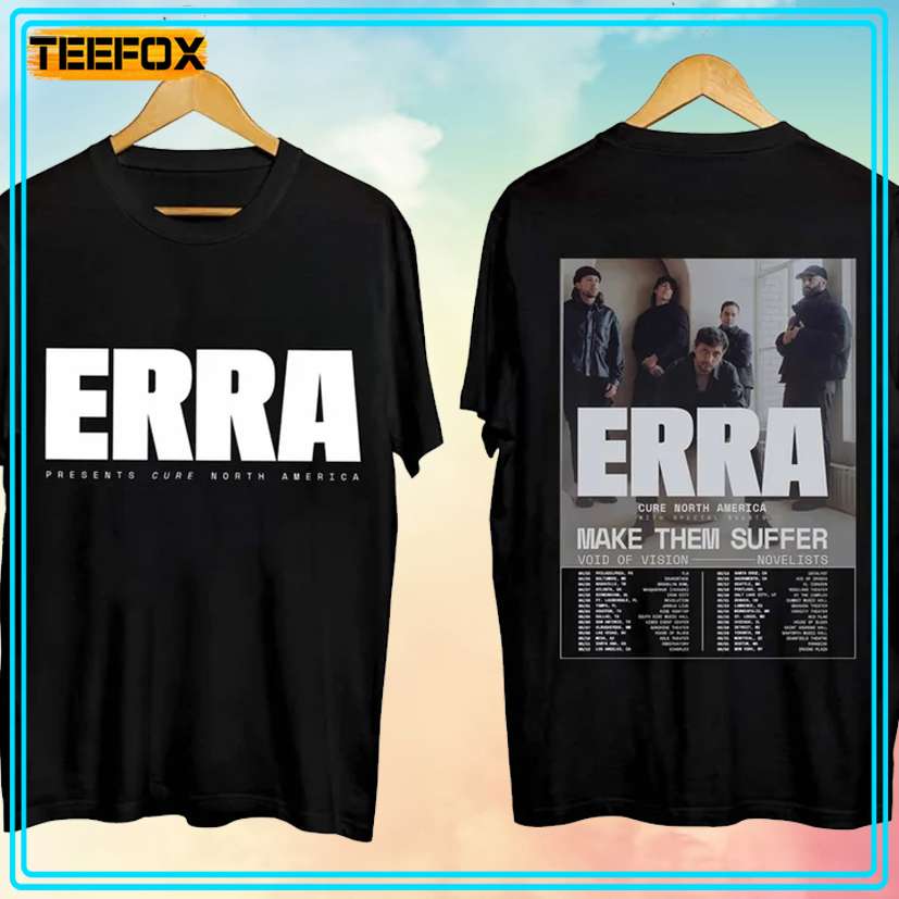 Erra Cure North American Tour 2024 Unisex T-Shirt