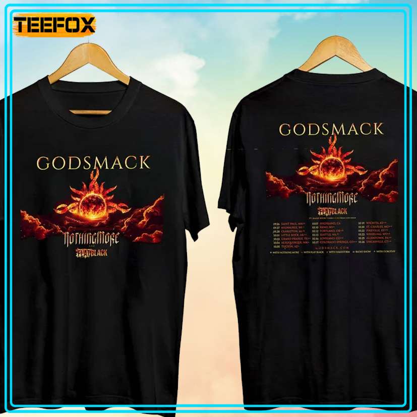 Godsmack Fall Tour 2024 Band Unisex T-Shirt