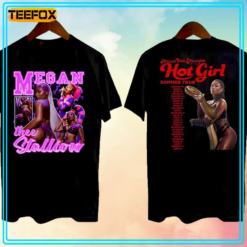 Hot Girl Summer Tour 2024 Megan Thee Stallion T-Shirt