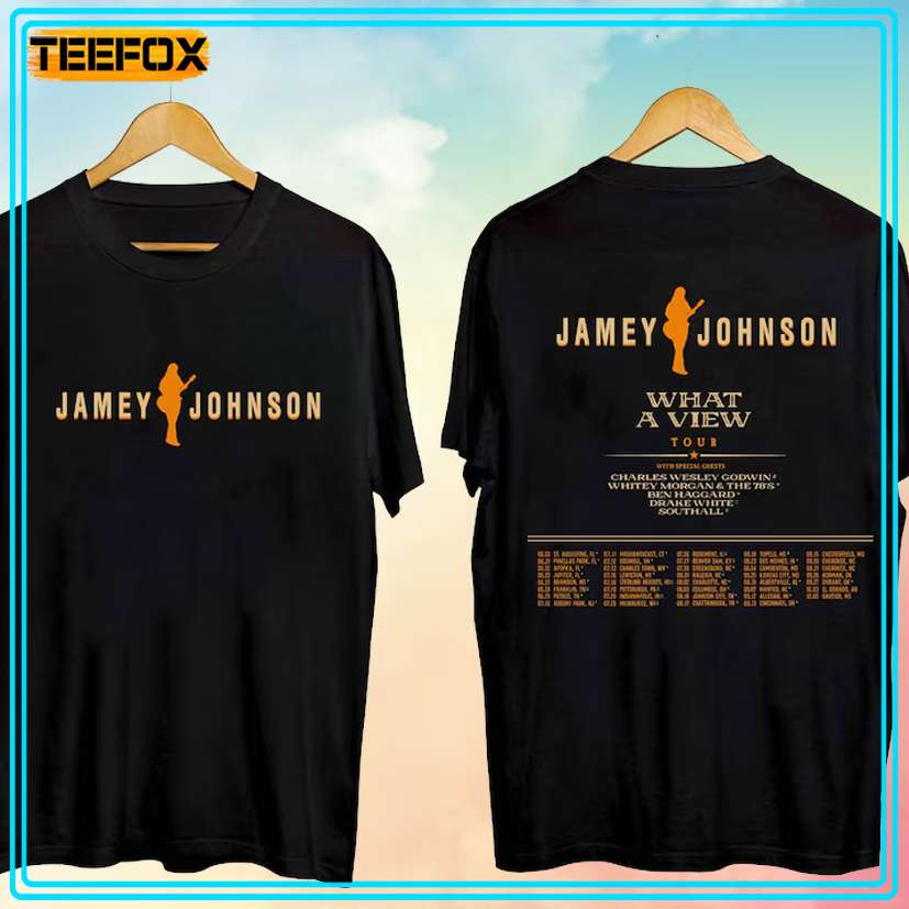 Jamey Johnson - What A View Tour 2024 Unisex T-Shirt