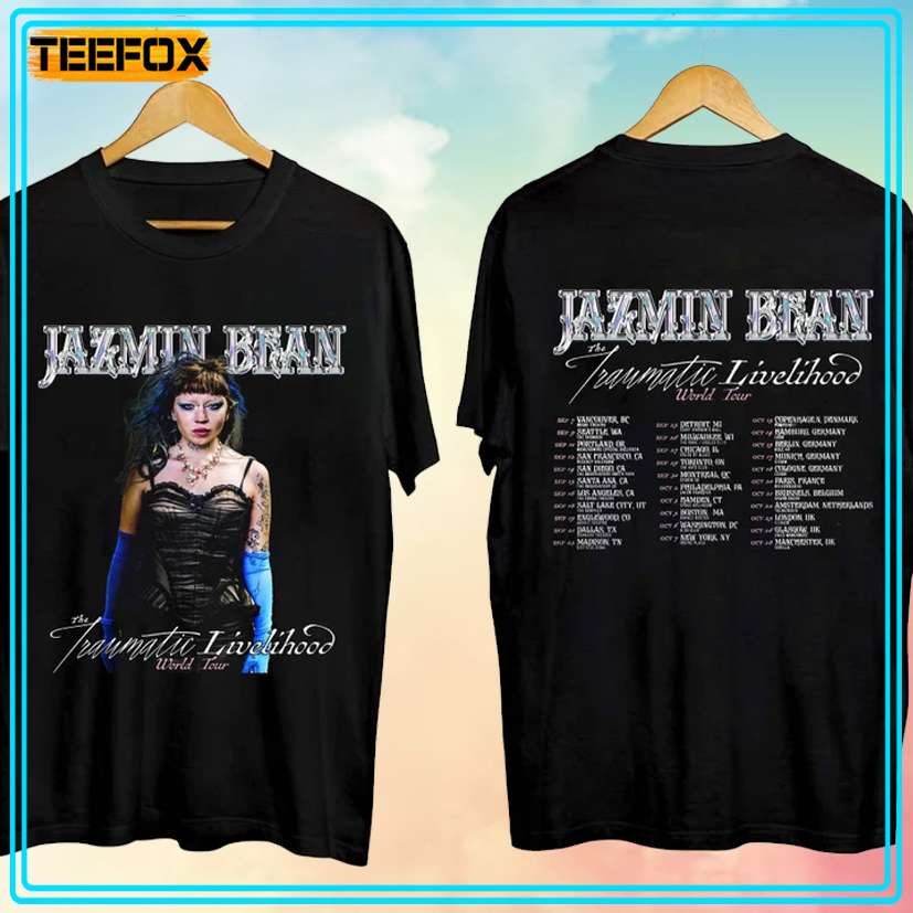 Jazmin Bean Traumatic LiveliHood World Tour 2024 Music T-Shirt