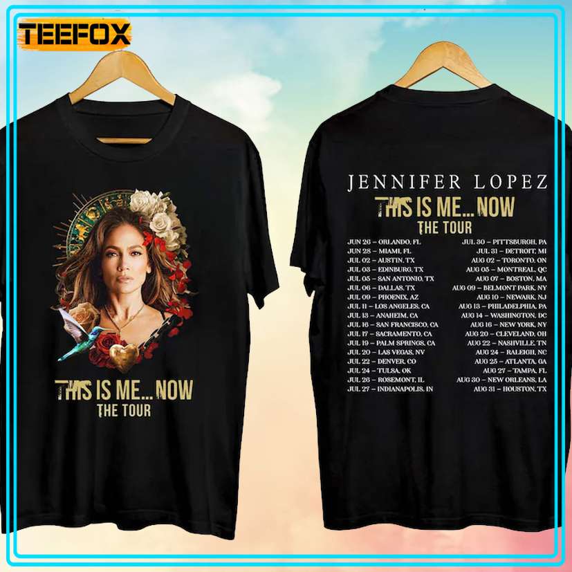 Jennifer Lopez - This Is Me Now Tour 2024 T-Shirt