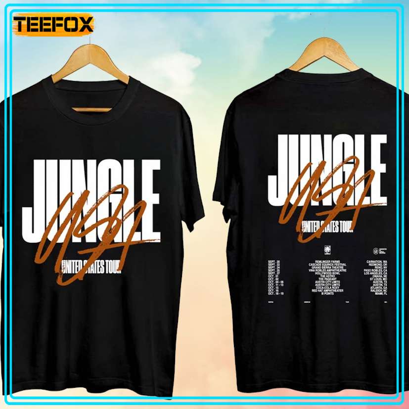 Jungle US Tour 2024 Music T-Shirt