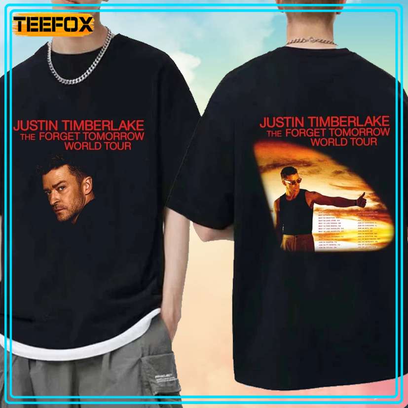 Justin Timberlake Forget Tomorrow World Tour 2024 Unisex T-Shirt