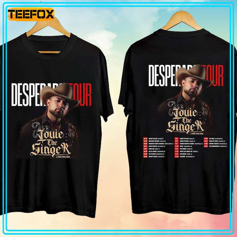 Louie TheSinger - Desperado Tour 2024 Music T-Shirt