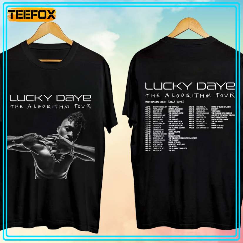 Lucky Daye - The Algorithm Tour 2024 Unisex T-Shirt