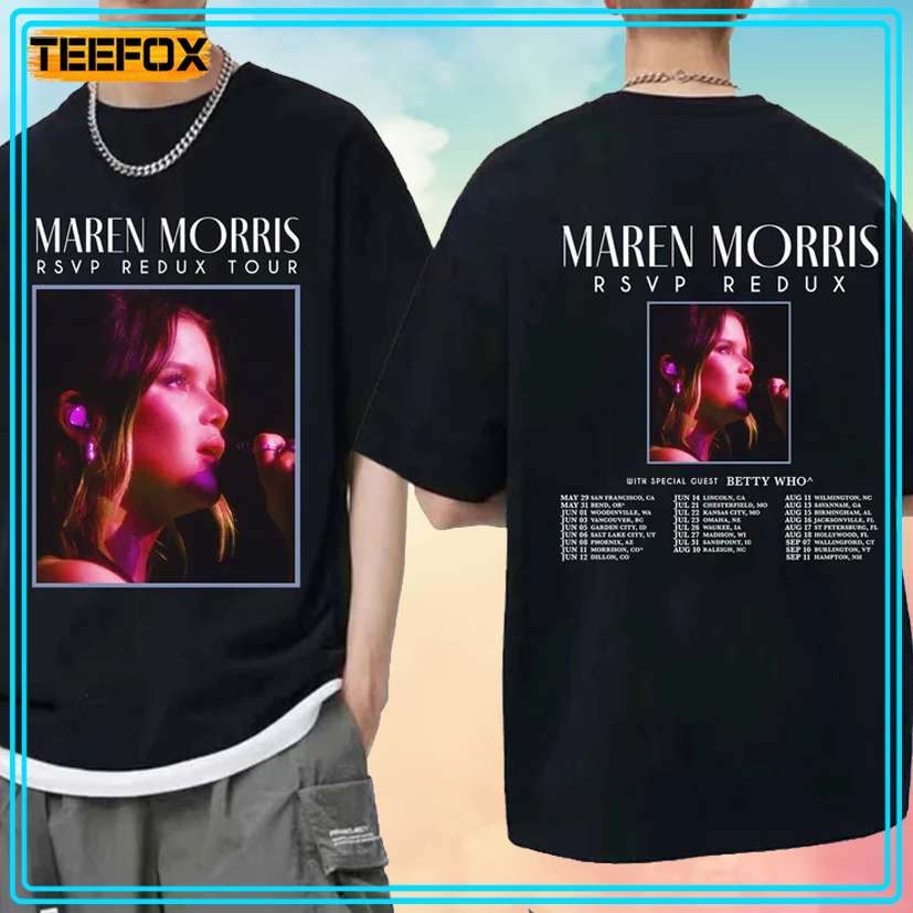 Maren Morris RSVP Redux Tour 2024 Unisex T-Shirt