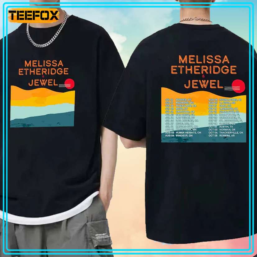 Melissa Etheridge and Jewel North American Tour 2024 T-Shirt