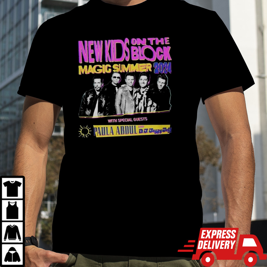 New Kids On The Block Magic Summer 2024 With Special Guest Shirt