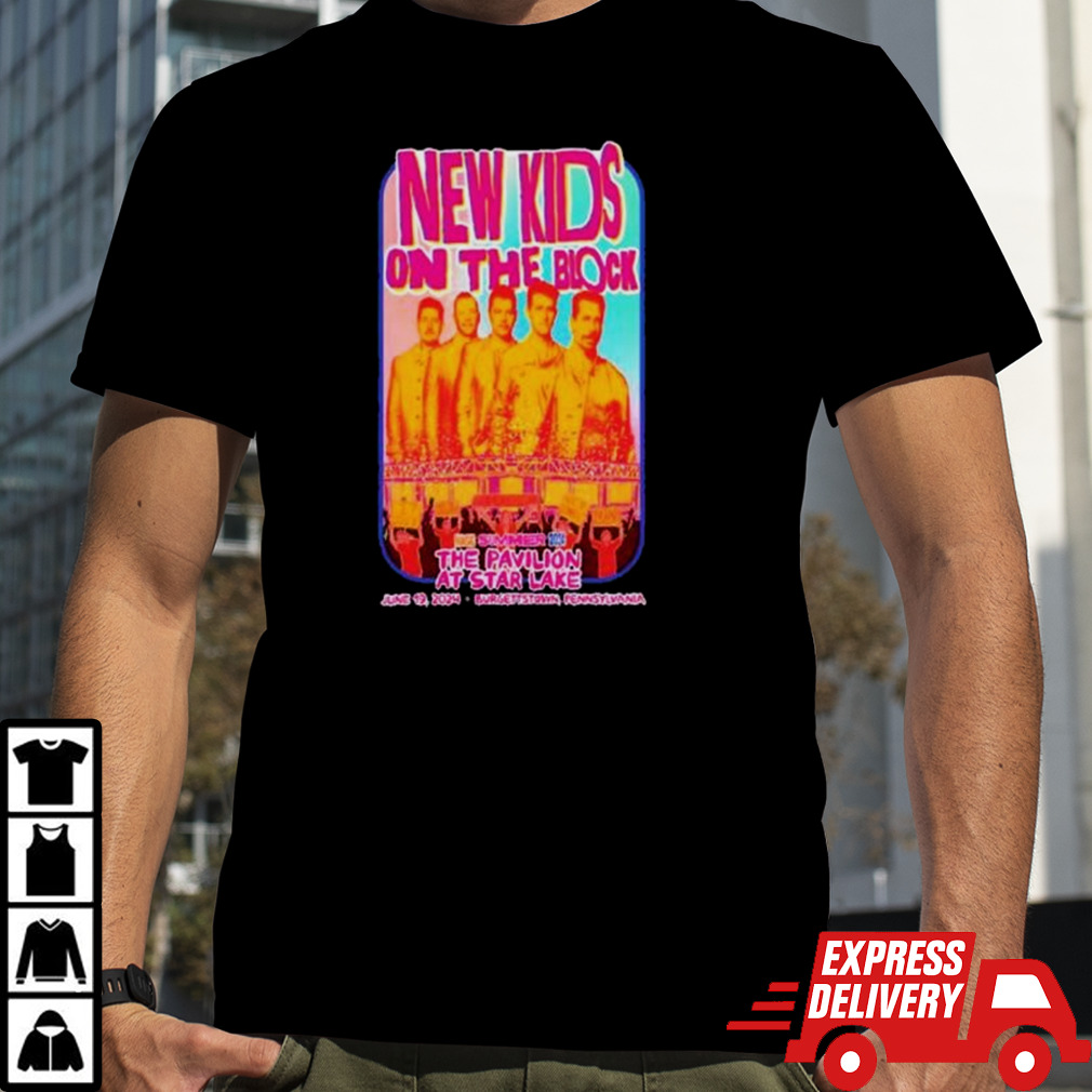 New Kids On The Block Show At The Pavilion At Star Lake 2024 Shirt