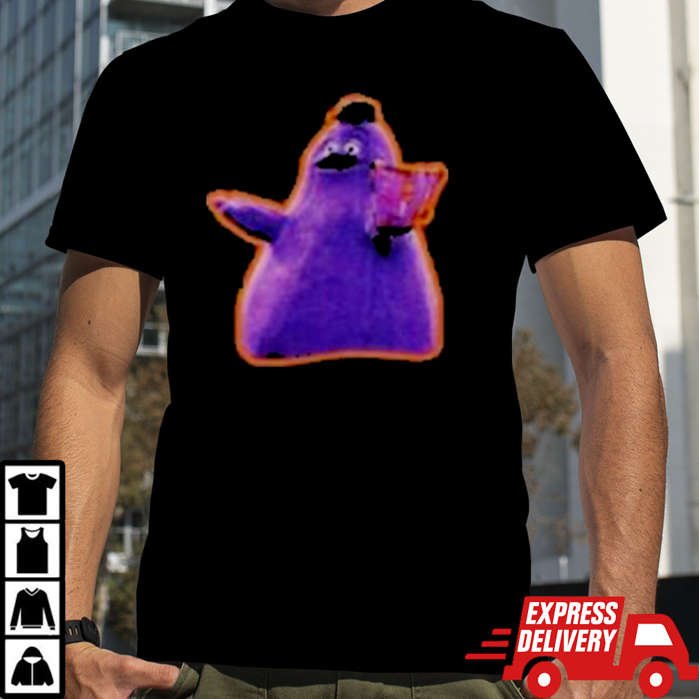 New York Mets Grimace McDonald’s Mascot Shirt