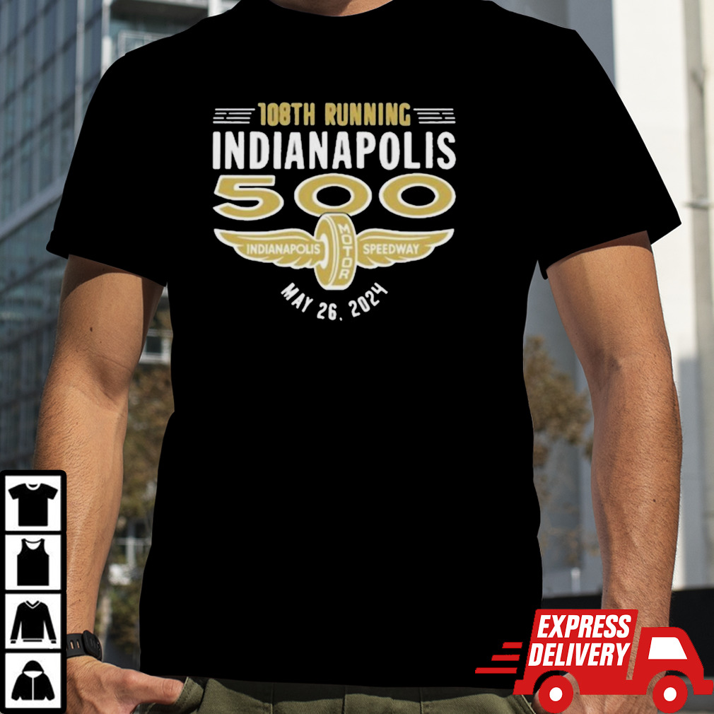 Official 108th running Indianapolis 500 Indianapolis Motor Speedway Shirt