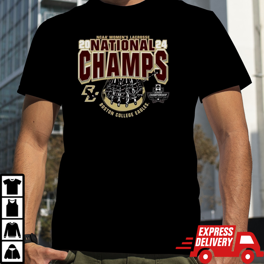 Official Boston College Women’s Lacrosse NCAA National Champions 2024 Shirt