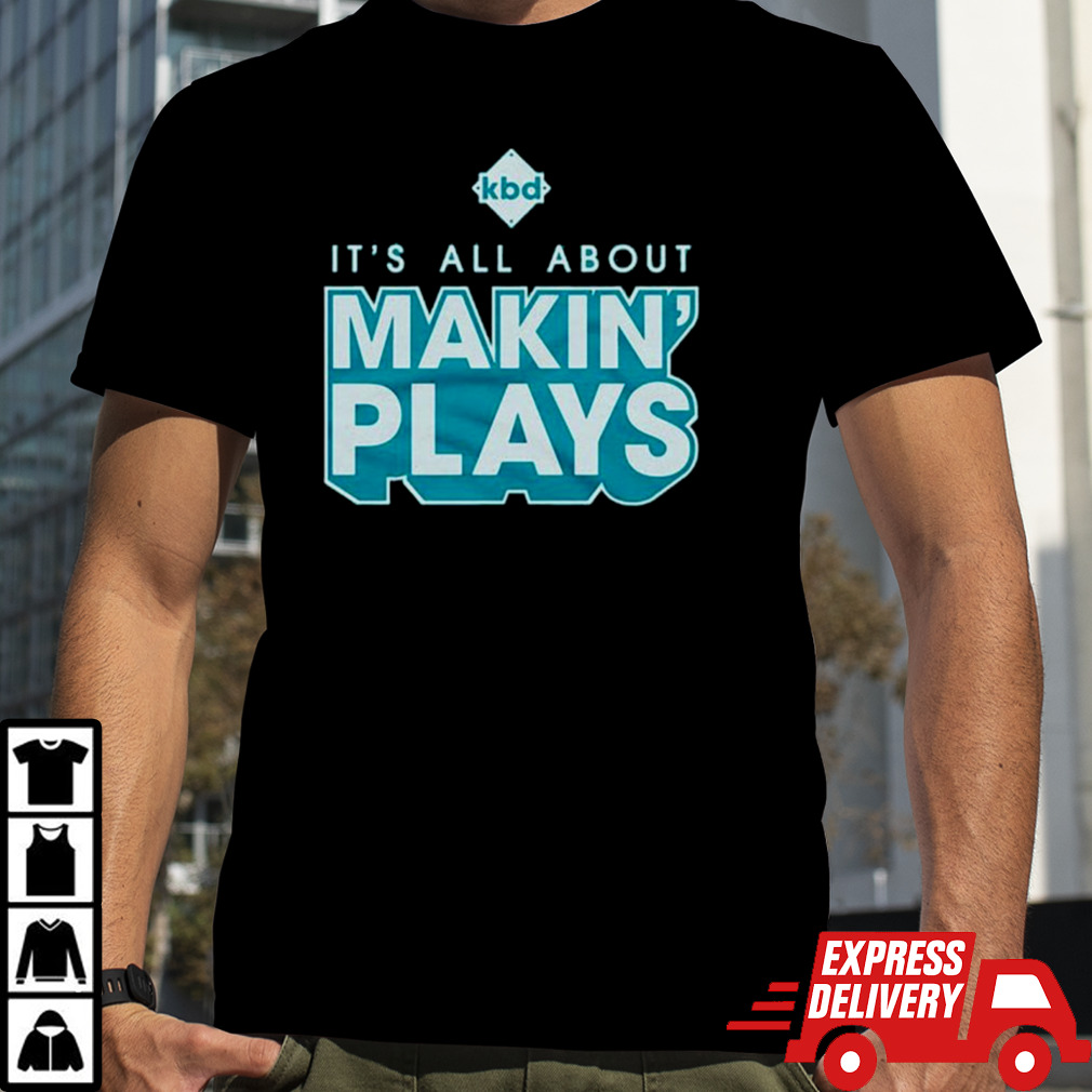 Official Kickball Dad It’s All About Making Plays Shirt