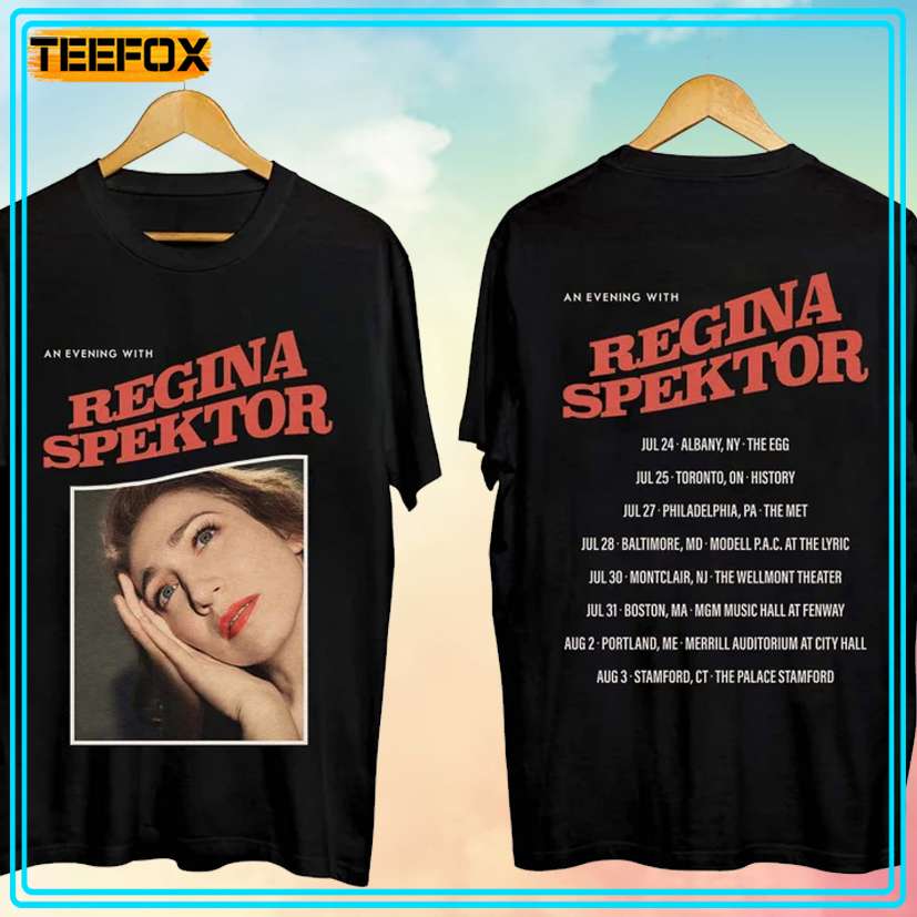 Regina Spektor Tour 2024 Music T-Shirt