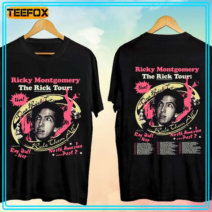 Ricky Montgomery - The Rick Tour One Rick to Rule Them All Tour 2024 T-Shirt