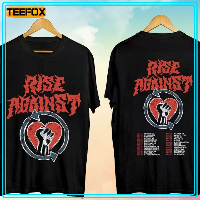 Rise Against Tour 2024 Unisex T-Shirt