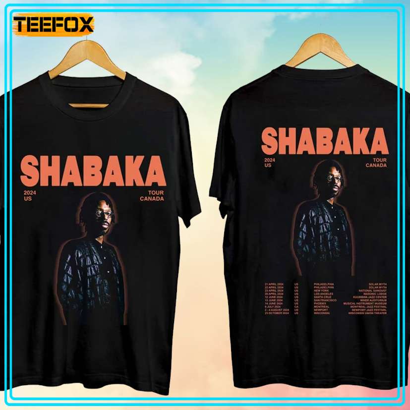 Shabaka Hutchings Tour 2024 Music T-Shirt