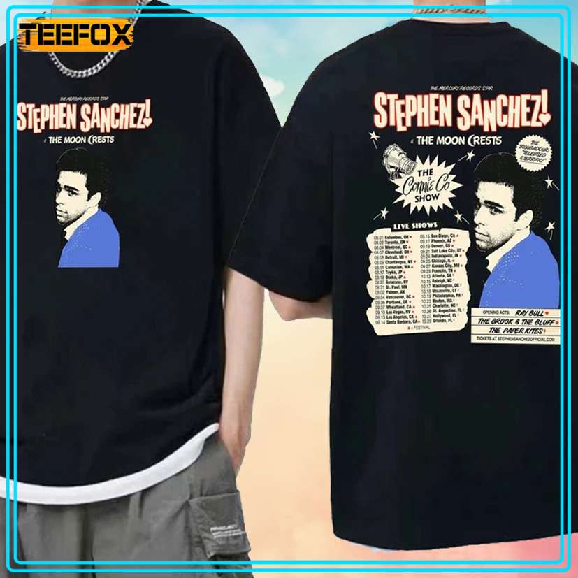 Stephen Sanchez and The Moon Crests Tour 2024 Unisex T-Shirt