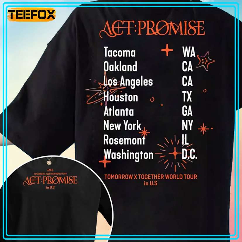 TXT Act Promise Tour Unisex T-Shirt