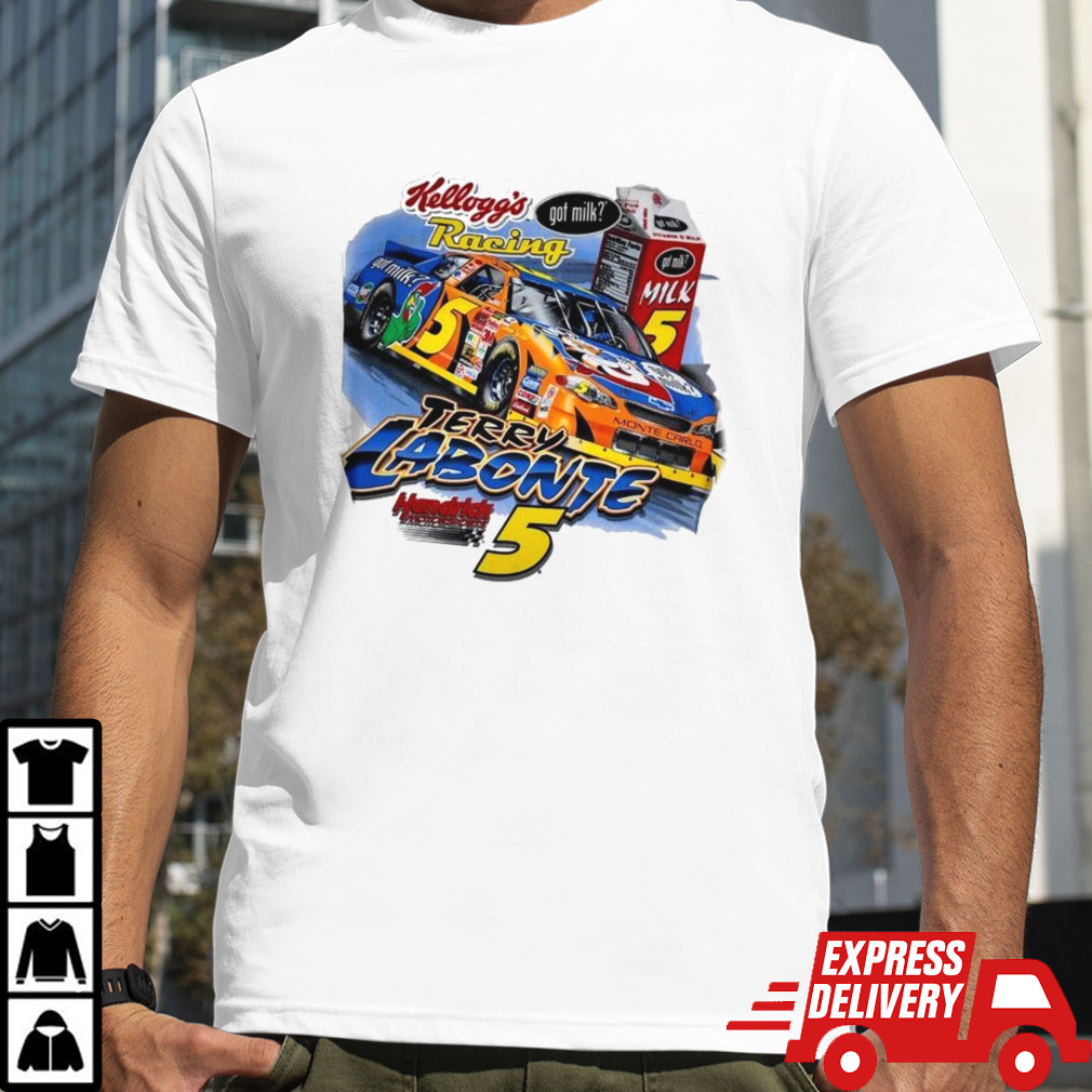 Terry Labonte Kellogg’s Got Milk Racing Hendrick Motorsports T-shirt