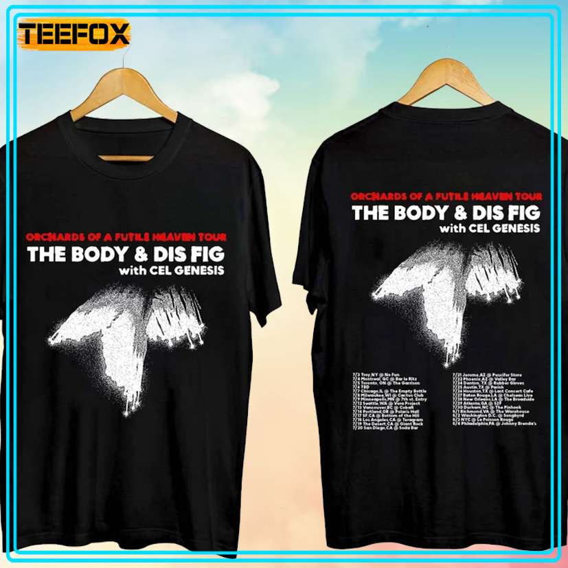 The Body and Dis Fig - Summer Tour 2024 Music T-Shirt