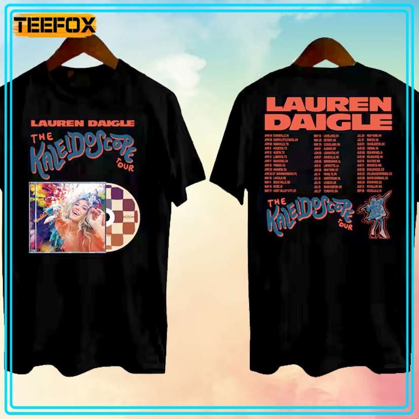 The Kaleidoscope Tour 2024 Lauren Daigle Concert T-Shirt