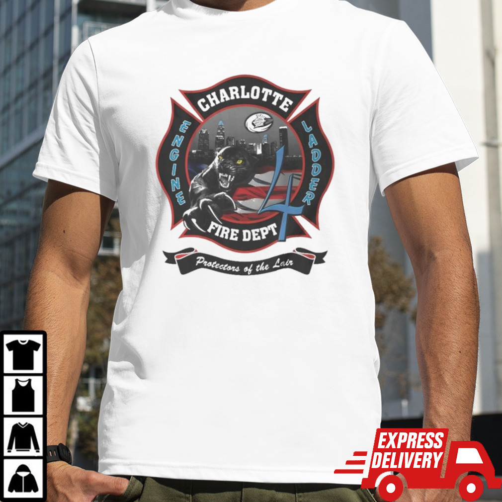 Unofficial Charlotte Fire Department Station 4 Shirt