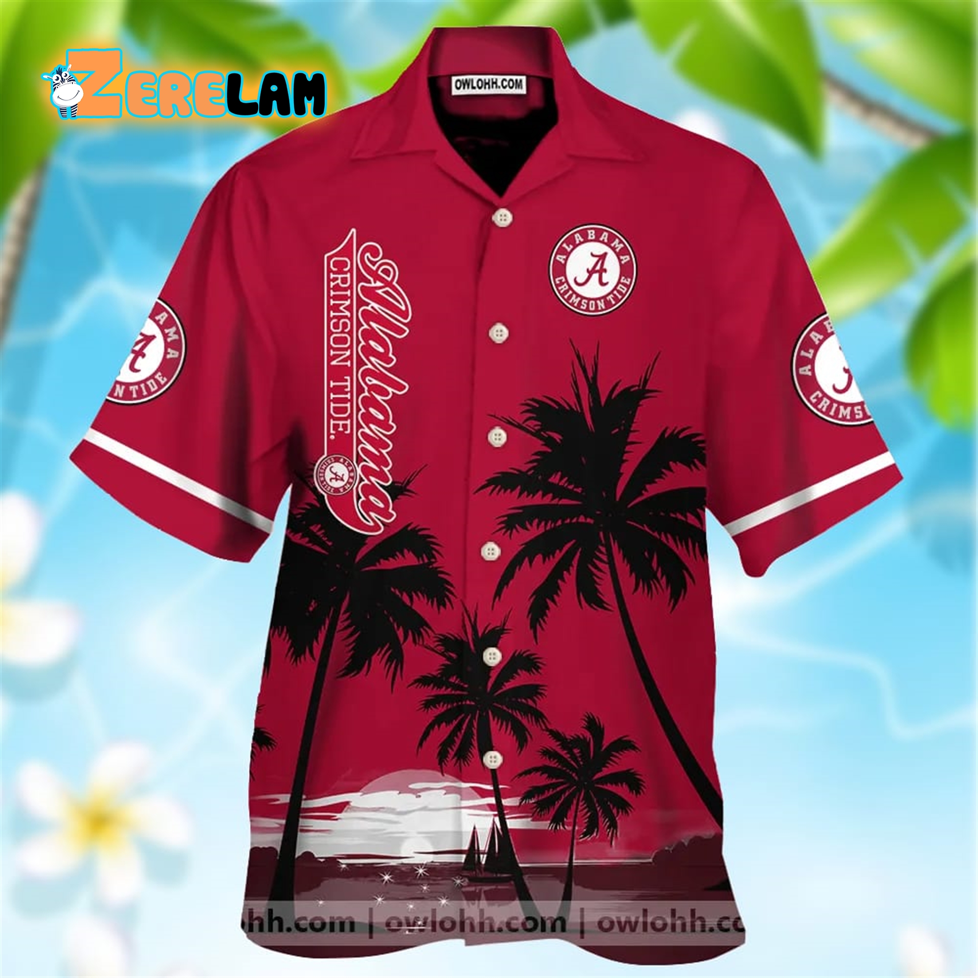 Alabama Crimson Tide Hawaiian Shirt