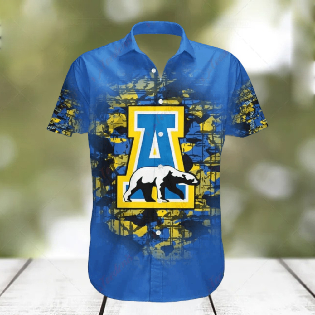 Alaska Nanooks Vintage Camouflage Hawaiian Shirt, NCAA Classic