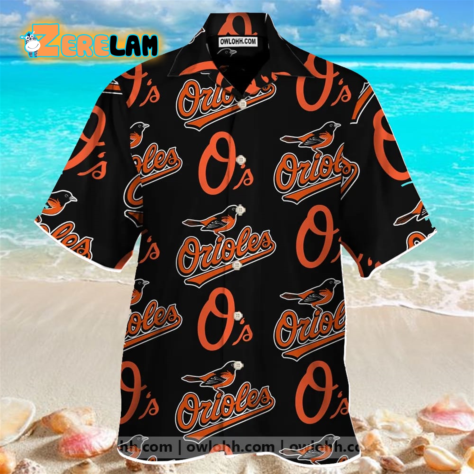 Baltimore Orioles Hawaiian Shirt 6671