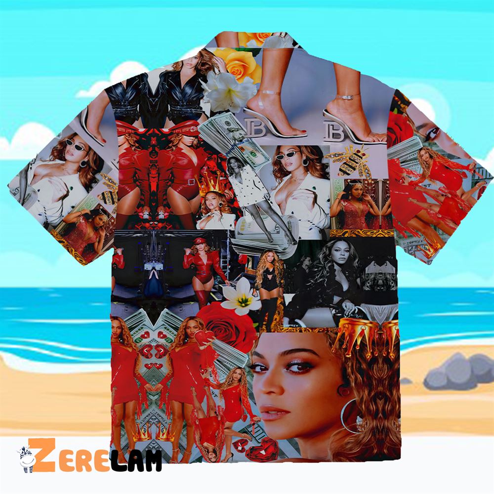 Beyonce Tropical Hawaiian Shirt