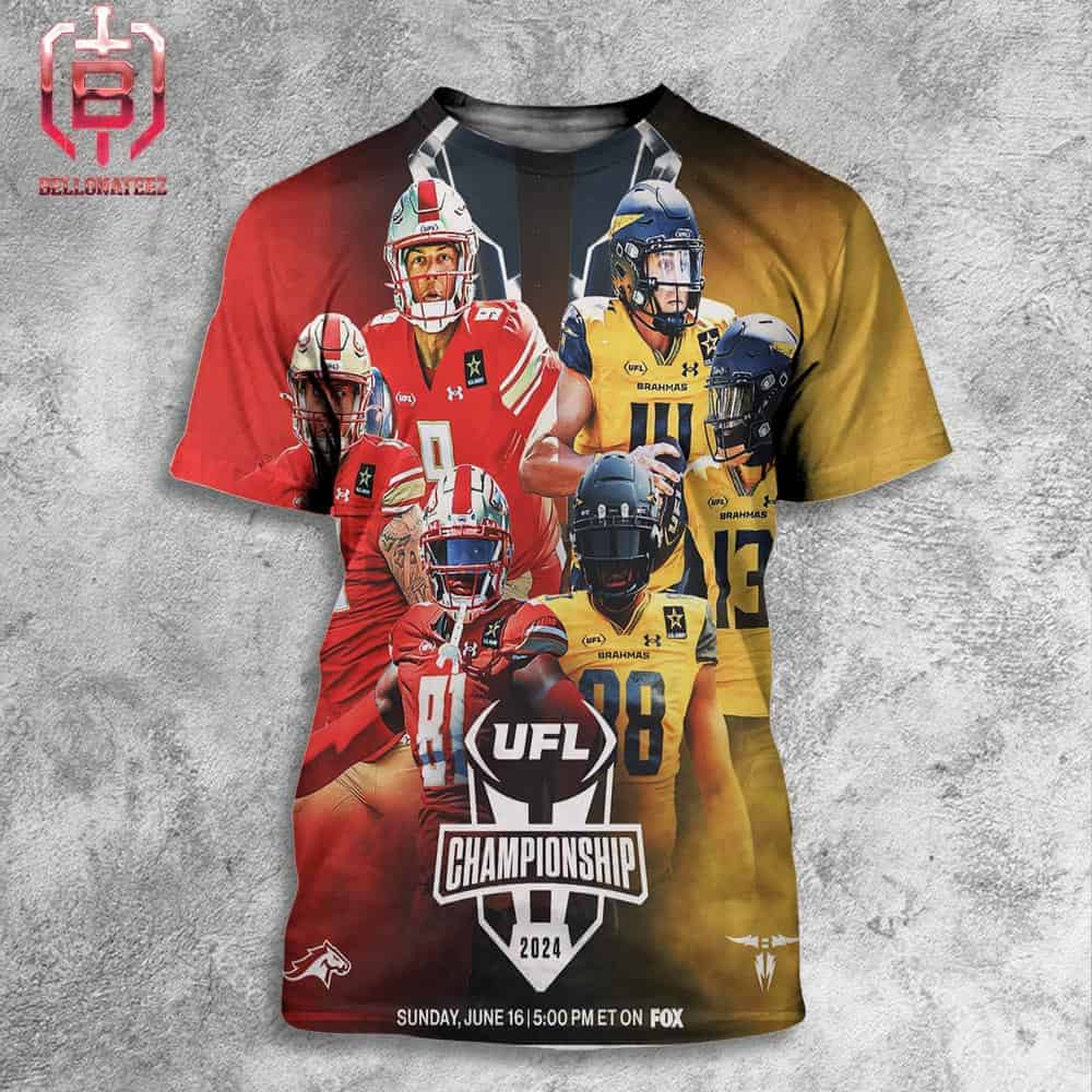 Birmingham Stallions Versus San Antonia Brahmas Championship Matchup Is Set All Over Print Shirt