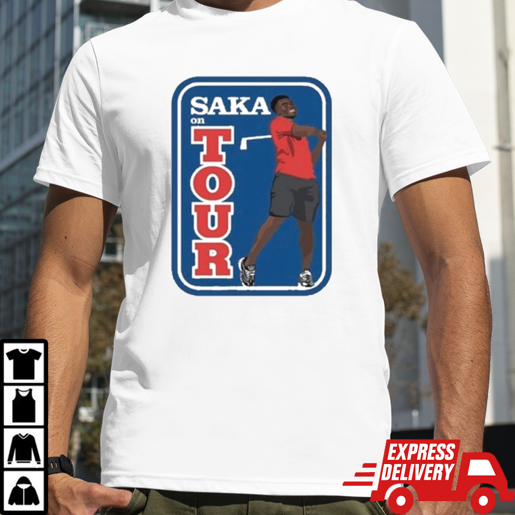 Carlbourkeart Saka On Tour Shirt