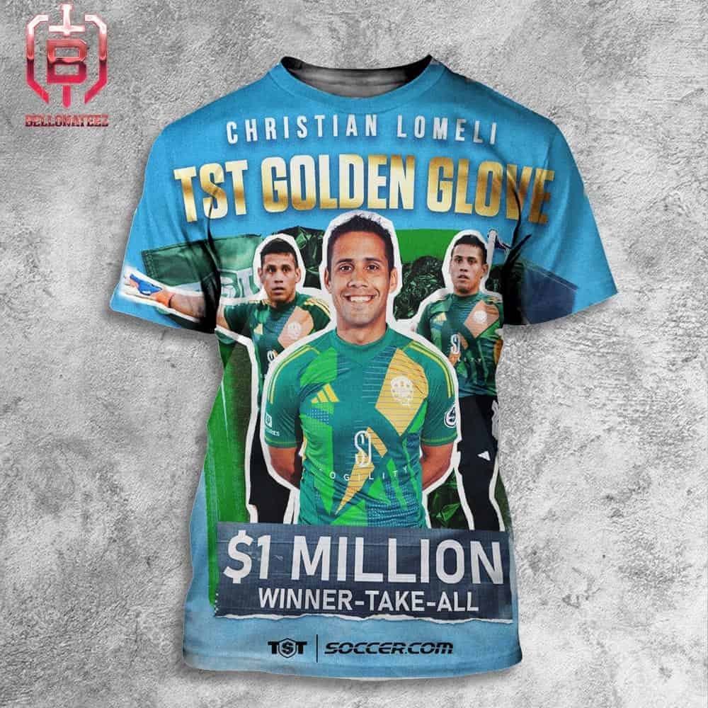 Christian Lomeli Of Idiana Men's Soccer Is TST 2024 Golden Glove Winner All Over Print Shirt