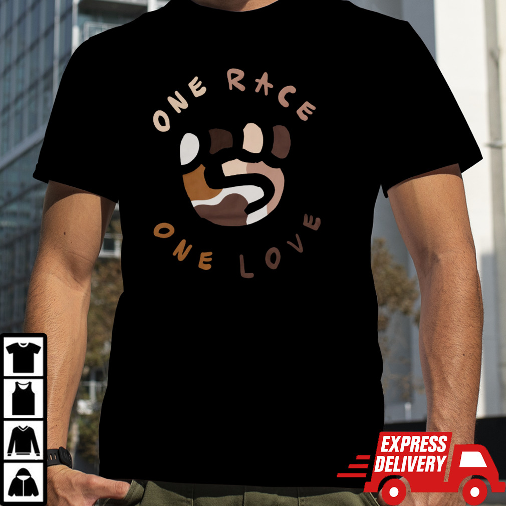 One Race One Love shirt