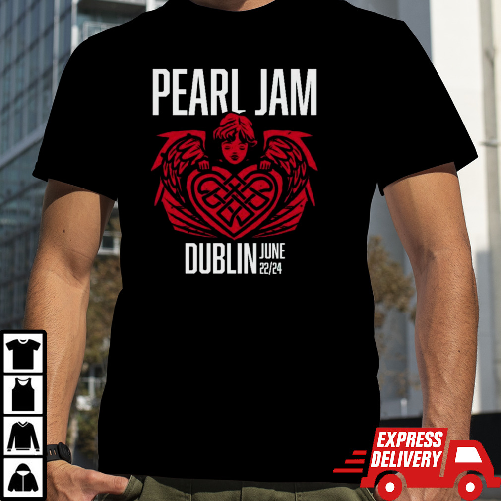 Pearl Jam Dublin Ireland Tour June 22 2024 Shirt