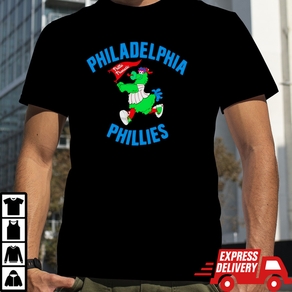 Phillie Phanatic Philadelphia Phillies running shirt