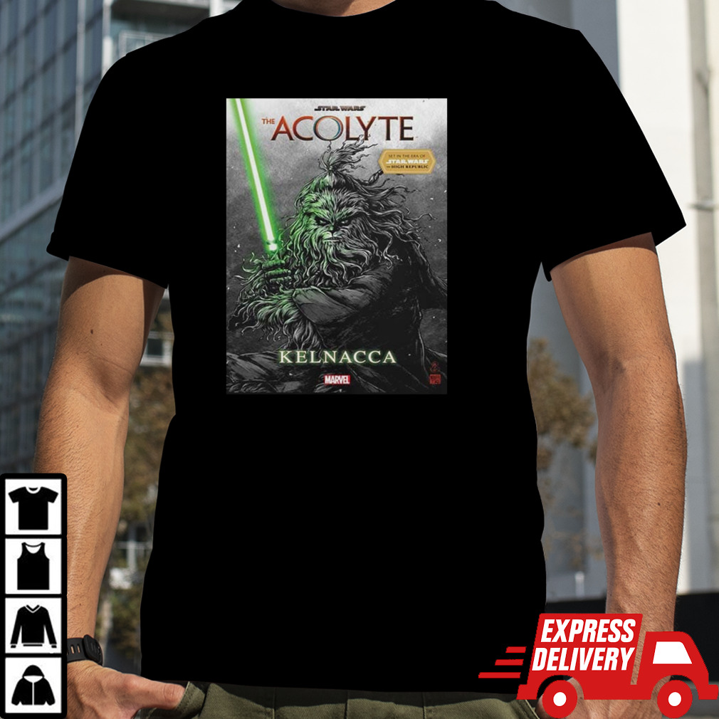 Poster Kelnacca The Wookiee From The Acolyte Will Get A One-shot Comic Written By Canvas Scott Releasing On September 4th 2024 shirt