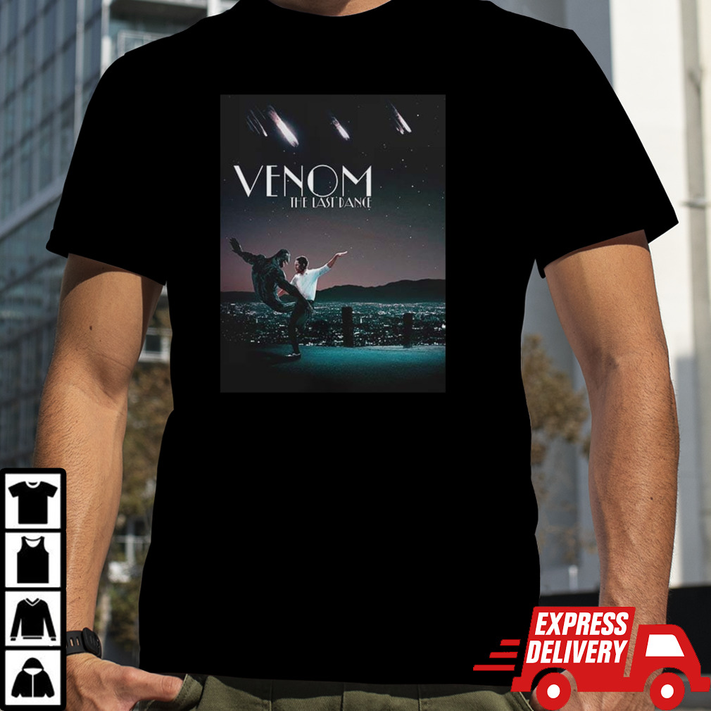 Poster Venom The Last Dance Till Death Do They Apart Venom 3 Movie 2024 Release On October 24th shirt