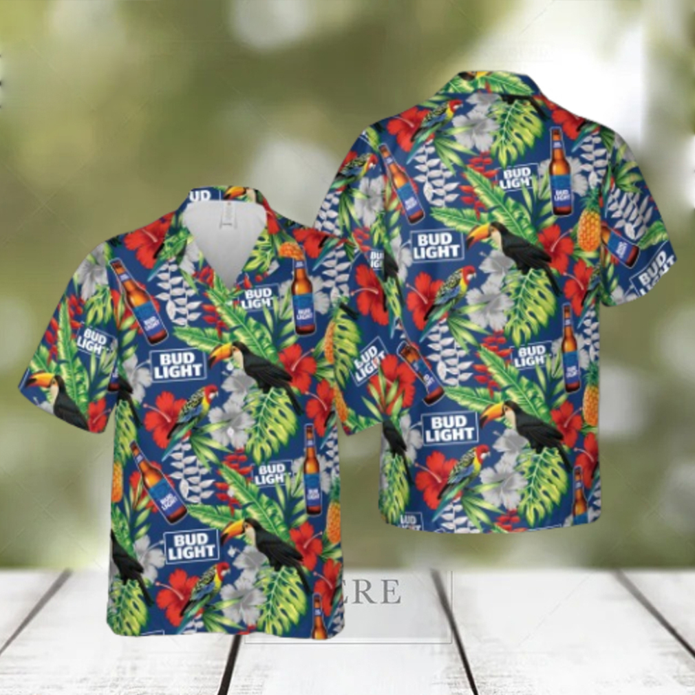 Bud Light Hawaiian Shirt For Men Women