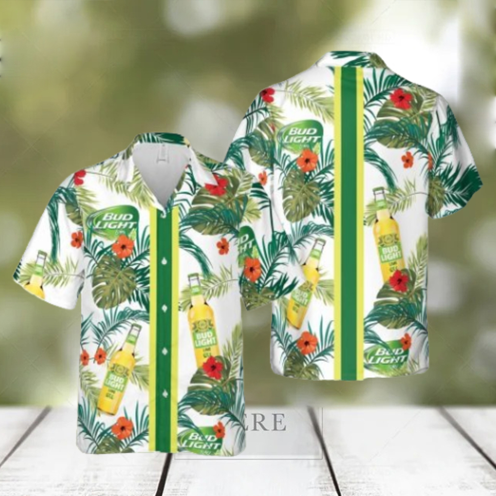 Bud Light Lime Tropical Aloha hawaii Shirt For Men Women