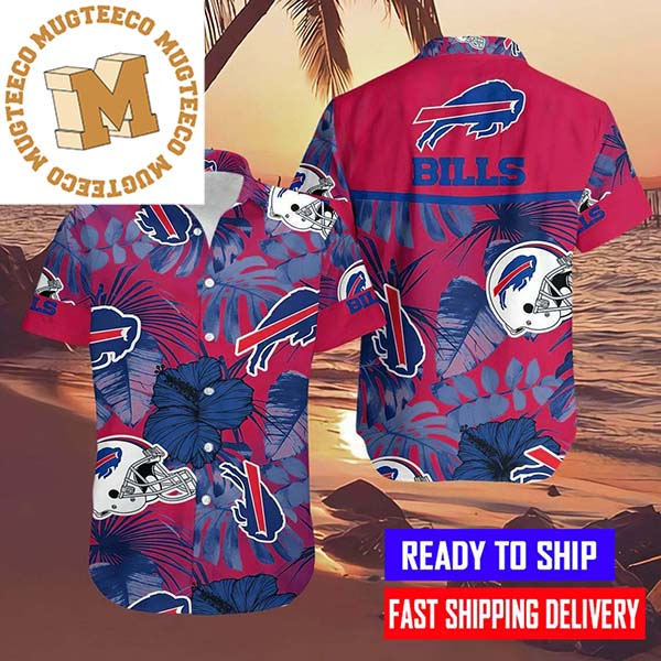 Buffalo Bills NFL Football Logo Tropical Summer Hawaiian Shirt