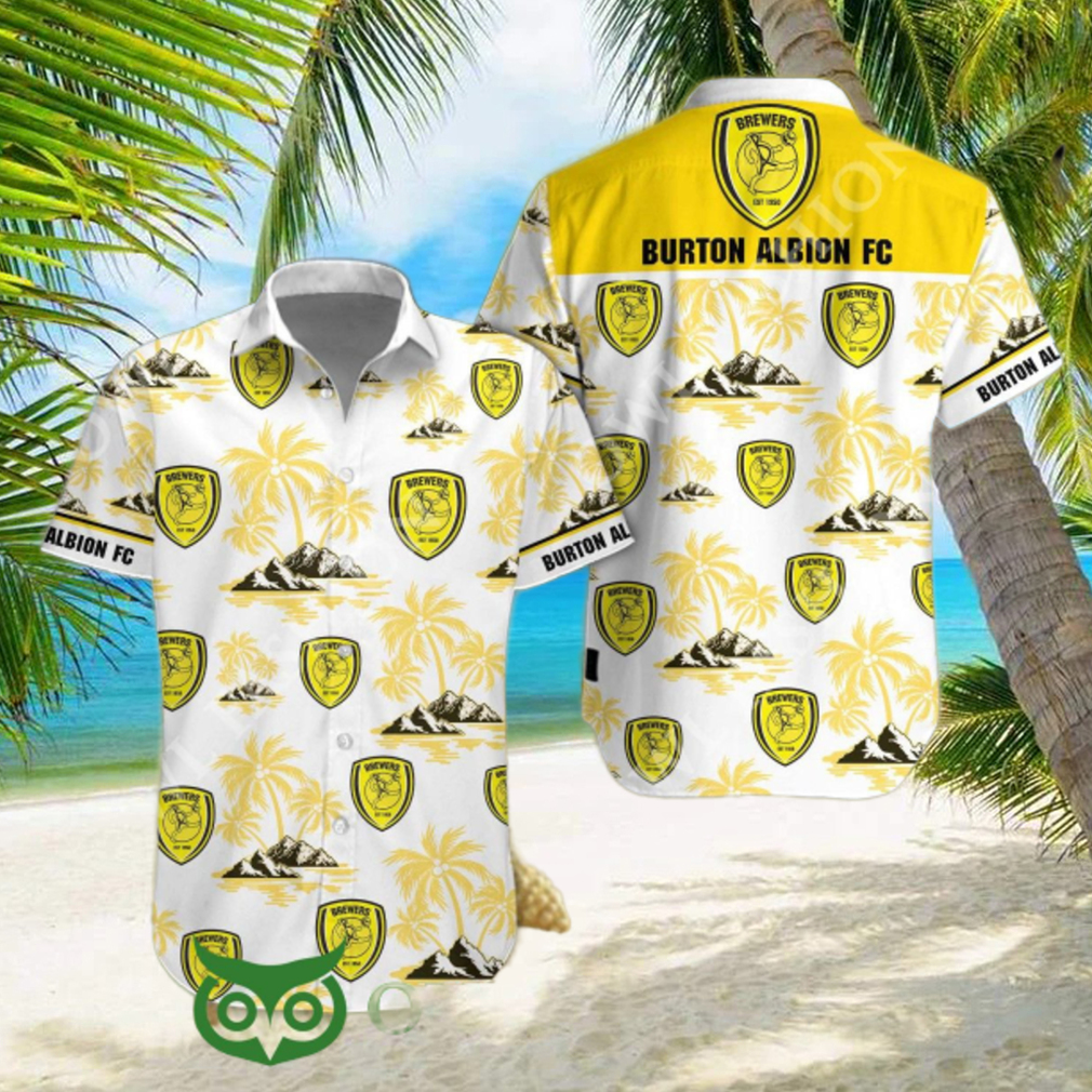 Burton Albion Football Club Island hawaiian shirt