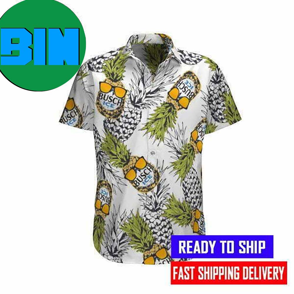 Busch Light Beer Ice Hawaiian Shirt